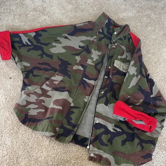 COPY - Zara oversized military style jacket - Picture 2 of 4